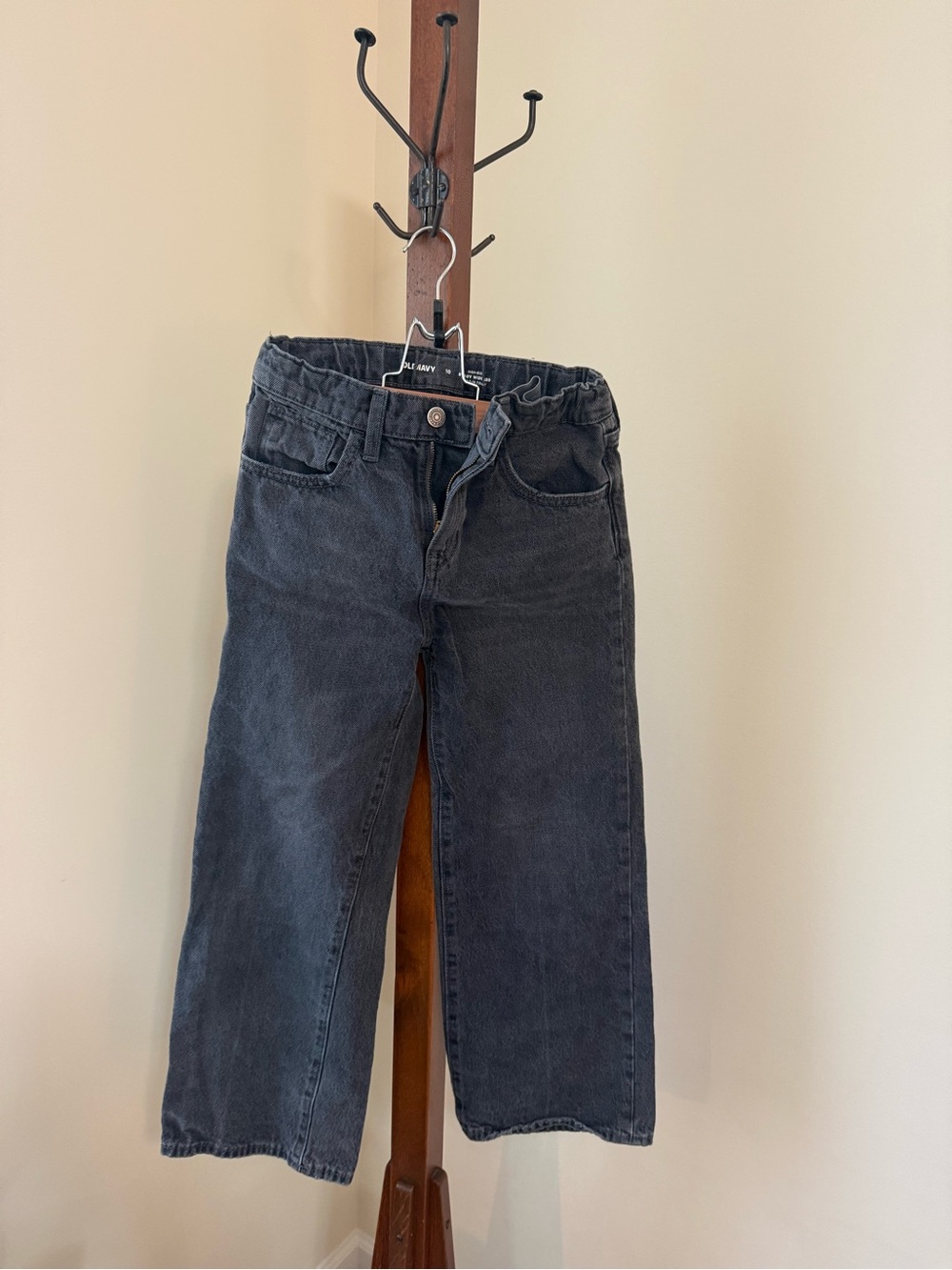 Old Navy Kids Black Wide-Leg Jeans